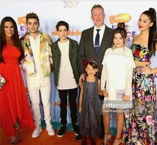 Rosa Blasi, Chris Tallman, Diego Velazquez, Kira Kosarin, Jack Griffo, Addison Riecke, and Maya Le Clark in Nickelodeon 