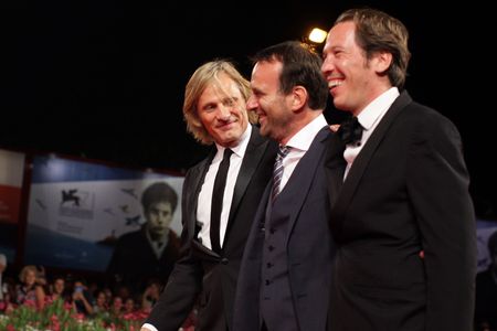 Viggo Mortensen, David Oelhoffen, and Reda Kateb at an event for Far from Men (2014)