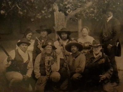 NM Gunfighters Tin Type
