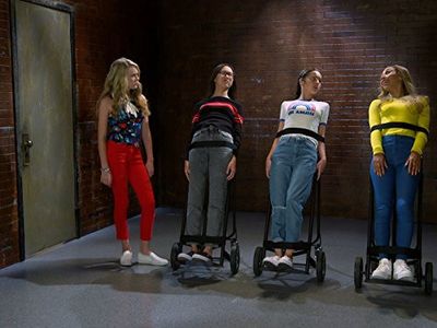 Madison Hu, DeVore Ledridge, Olivia Rodrigo, and Eva Gutowski in Bizaardvark (2016)