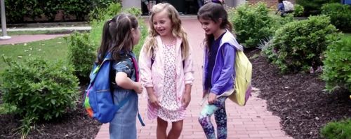 Anniston Almond on set for Blockers