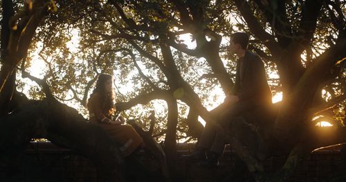 Mimi Keene and Harry Gilby in Tolkien (2019)