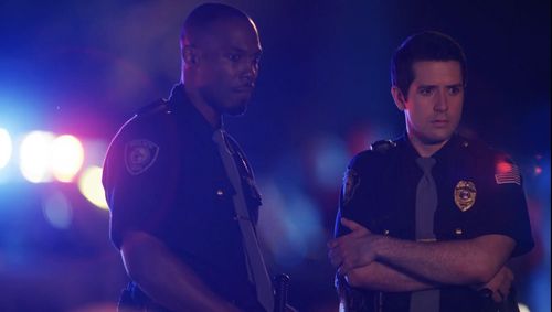Akintola Jiboyewa and Nick Jordan in The System (2019)