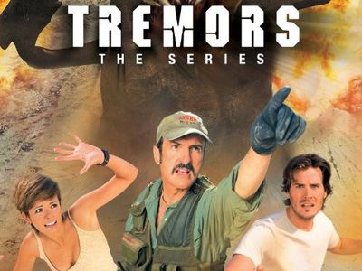 Gladise Jiminez, Victor Browne, and Michael Gross in Tremors (2003)