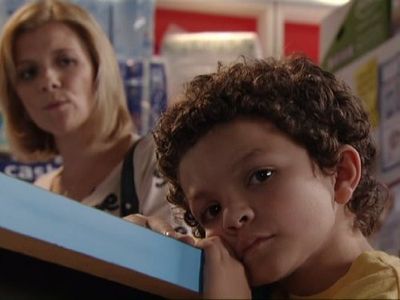 Jane Danson and Alex Bain in Coronation Street (1960)