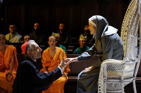 Roberto Herlitzka and Giusi Merli in The Great Beauty (2013)