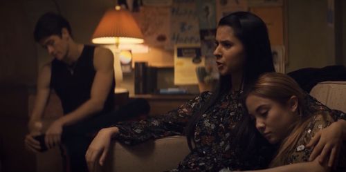 Still of Barton Cowperthwaite, Daniela Norman and Nicole Huff in Tiny Pretty Things