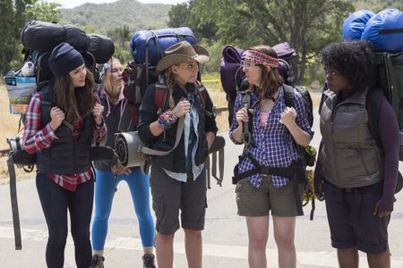 Lauren Graham, Irene White, Julanne Chidi Hill, and Stacey Oristano in Gilmore Girls: A Year in the Life (2016)
