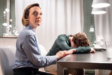 Regine Zimmermann and Nico Ramon Kleemann in Leipzig Homicide (2001)
