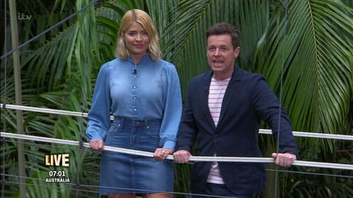 Declan Donnelly and Holly Willoughby in I'm a Celebrity, Get Me Out of Here! (2002)