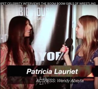 Regal Cinemas LA Live Screening of The Boom Boom Girls of Wrestling Red Carpet - Patricia Lauriet