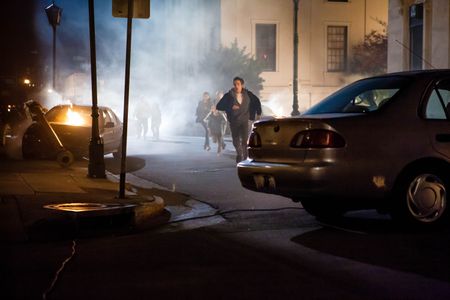 Amber Frank, Dylan Sprayberry, Mason Dye, and Keely Wilson in Vanished (2016)