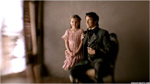 Still of Isabella Kai Rice and Stephen Moyer on True Blood