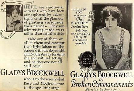 Gladys Brockwell in The Broken Commandments (1919)