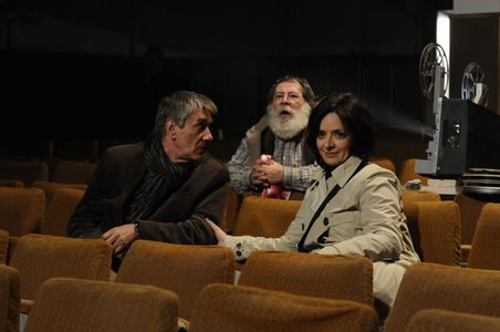 Marcel Iures, Valer Dellakeza, and Mihaela Sirbu in The Phantom Father (2011)