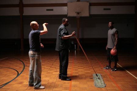 Kevin Dunigan, Jeffrey Elmont, and Sinqua Walls in The Second Half (2009)