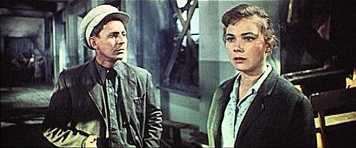 Boris Novikov and Svetlana Zhgun in The Flaming Years (1961)