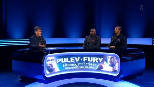 David Haye, Dereck Chisora, and Paul Dempsey in Boxing on 5 (2011)