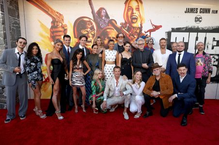 Steve Agee, Alice Braga, Nathan Fillion, James Gunn, Sean Gunn, Michael Rooker, Peter Safran, John Cena, Joel Kinnaman, 
