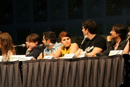 Kieran Culkin, Jason Schwartzman, Anna Kendrick, Brandon Routh, and Satya Bhabha at an event for Scott Pilgrim vs. the W
