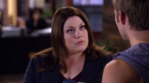 Justin Deeley and Brooke Elliott in Drop Dead Diva (2009)