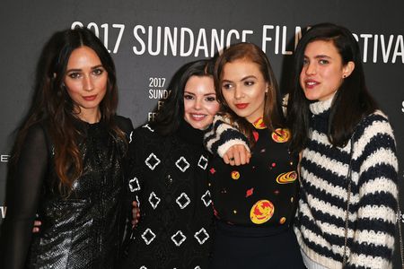 Morgan Saylor, Rebecca Dayan, Eline Powell, and Margaret Qualley