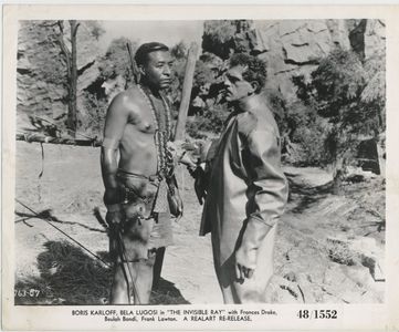 Boris Karloff and Daniel L. Haynes in The Invisible Ray (1936)