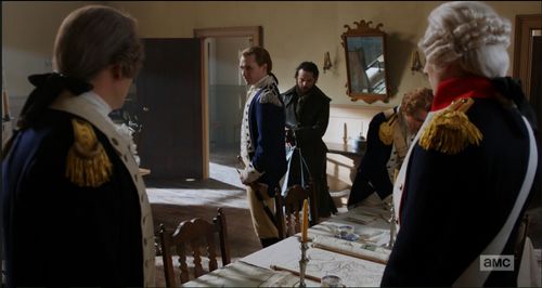 Ian Kahn, Seth Numrich, Sean Haggerty, Daniel Henshall, and Brian Wiles in TURN: Washington's Spies (2014)