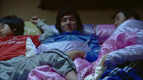 Ahn Suk-hwan, Park Ji-bin, and Lee Min-Ho in Boys Over Flowers (2009)