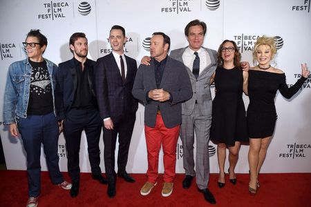 Elvis & Nixon cast and Liza Johnson (Director) and Hanala Sagal (Co-Executive Producer and Co-Screenwriter.)