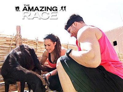 Brooke Adams and Rob Strauss in The Amazing Race (2001)