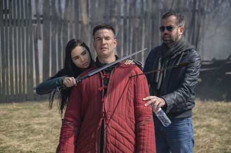 Milan Todorovic and Jessica Green in The Outpost (2018)