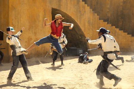 Casey Crafford and Iñaki Godoy in One Piece (2023)