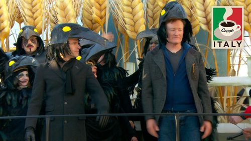 Conan O'Brien and Jordan Schlansky in Conan (2010)