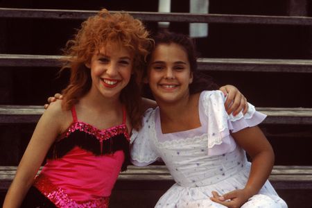 Mayim Bialik and Marcie Leeds in Beaches (1988)