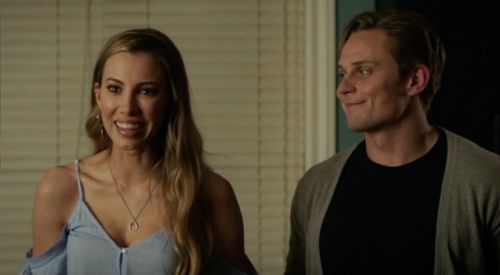 Natasha Hall and Billy Magnussen in 