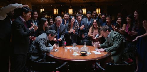 John Cena, Kevin Yamada, Arnold Y. Kim, and Ronny Chieng in Vacation Friends 2 (2023)