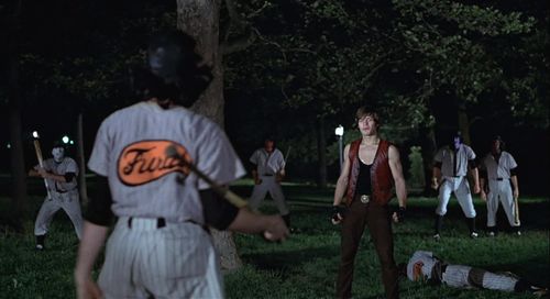James Remar, Bill Anagnos, Steve Chambers, Leon Delaney, Jery Hewitt, and Rob Ryder in The Warriors (1979)