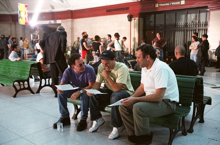 Mark Canton, D.J. Caruso, and Bernie Goldmann in Taking Lives (2004)