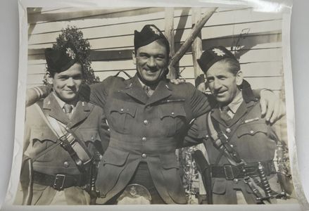 Frank Baker, Victor McLaglen, and David Rollins in The Black Watch (1929)