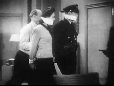 Hal Craig, John Davidson, and Lorna Gray in Captain America (1944)