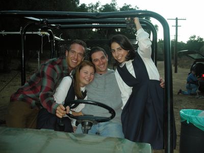 Jeremy Gordon on set of THE INNER CIRCLE.