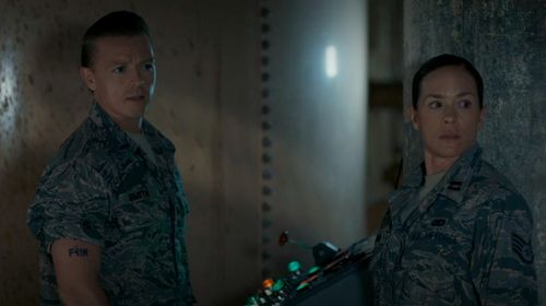 Alicia Ziegler and Brian Gilleece in Echo Base (2023)