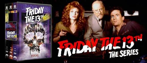 Steve Monarque, Louise Robey, and Chris Wiggins in Friday the 13th: The Series (1987)