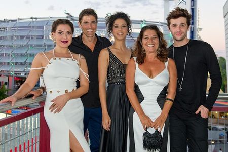 Reynaldo Gianecchini, Cris D'Amato, Gil Coelho, Thalita Carauta, and Fabiula Nascimento at an event for S.O.S.: Women to
