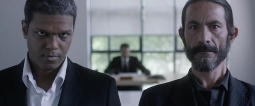 Jicey Carina and Karl Florisse in Young Blood (2016)
