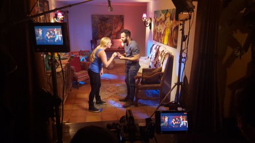 BTS from Cold Blows the Wind with Victoria Vertuga and Danell Leyva