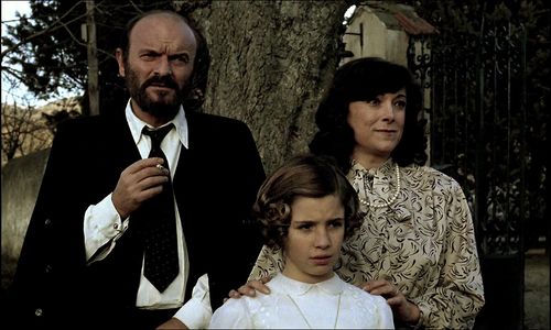 Omero Antonutti, Sonsoles Aranguren, and Lola Cardona in El Sur (1983)