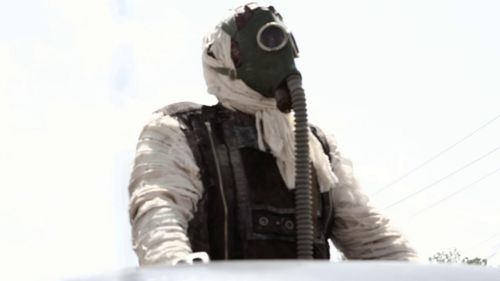 Christopher Bihrle as 'Nemesis' in 
