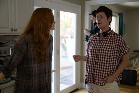 On the set of 